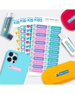 Designer Small Name Labels