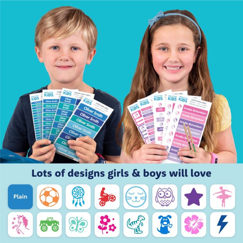 Classic School Name Labels Value Kit