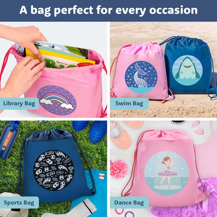Non-Personalized Drawstring Bags product preview image