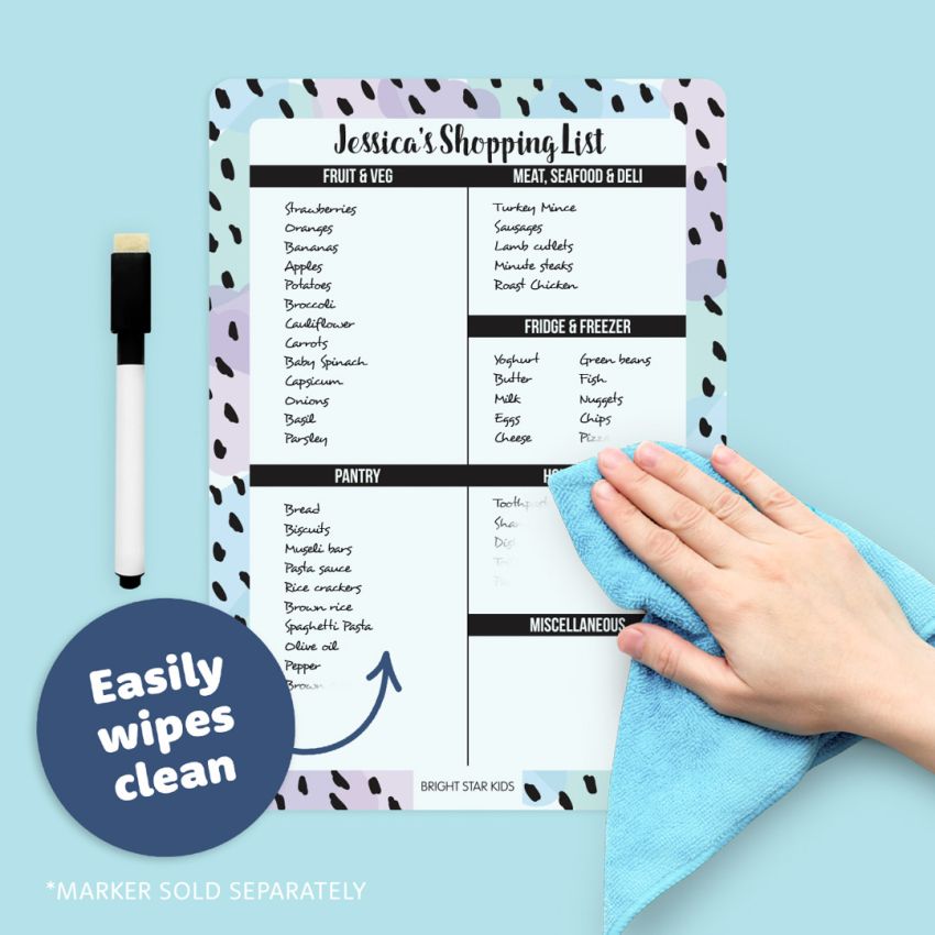 Dry Erase Shopping List product preview image