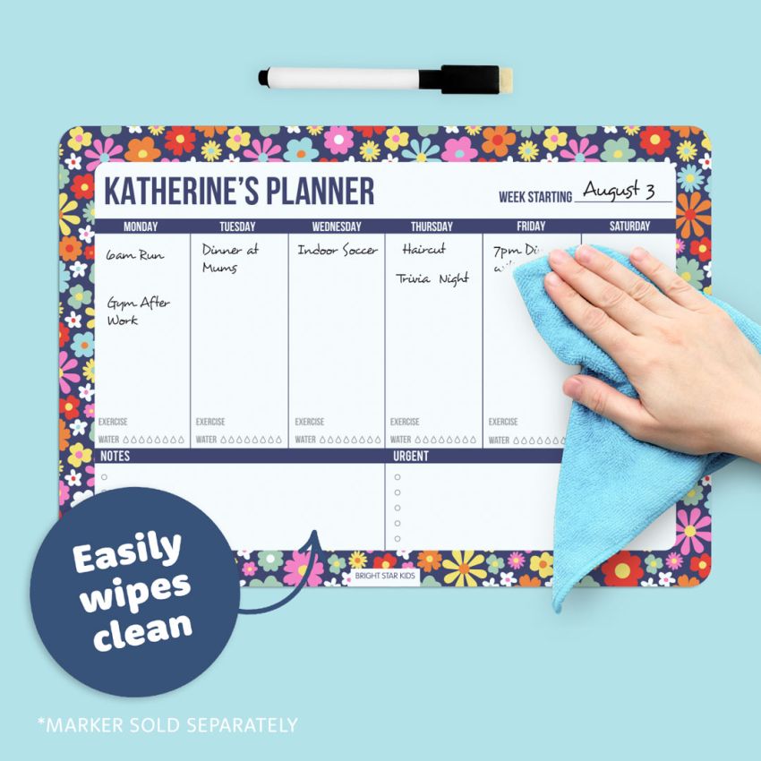 Dry Erase Weekly Planner product preview image