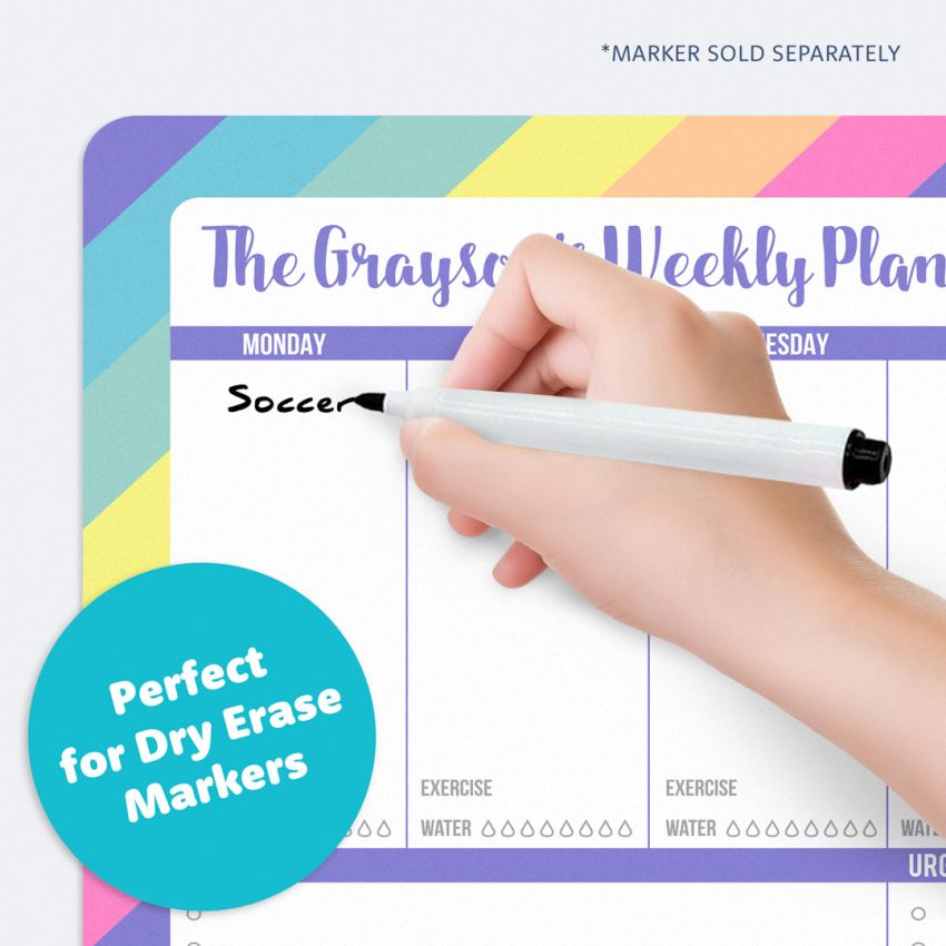 Dry Erase Weekly Planner product preview image