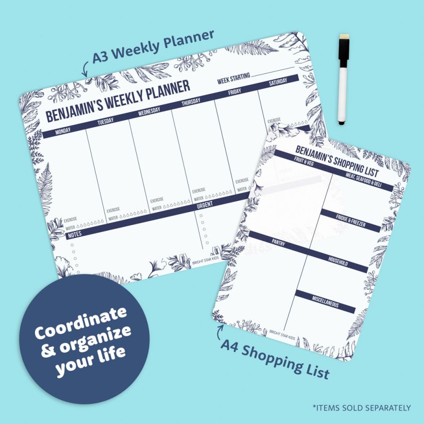 Dry Erase Weekly Planner product preview image