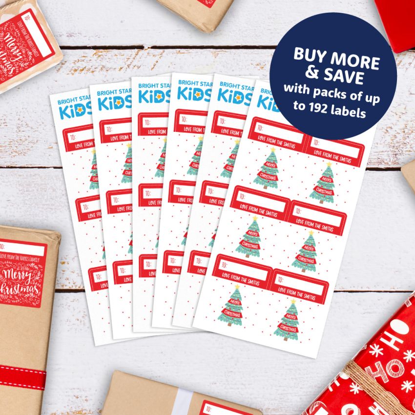 Personalized Christmas Gift Labels product preview image
