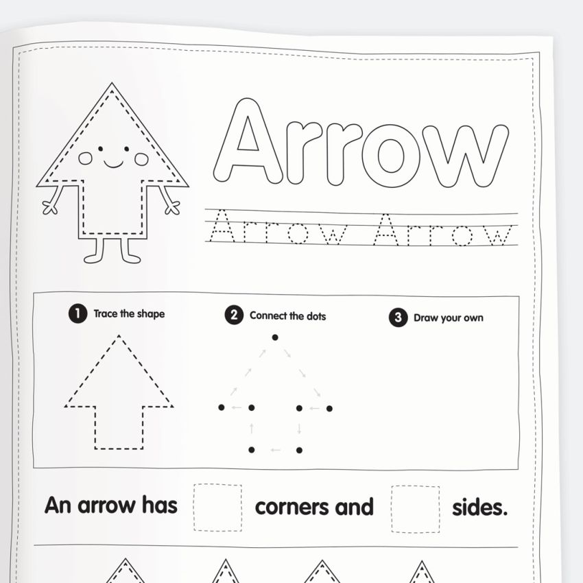 Colour & Shape Activity Book product preview image