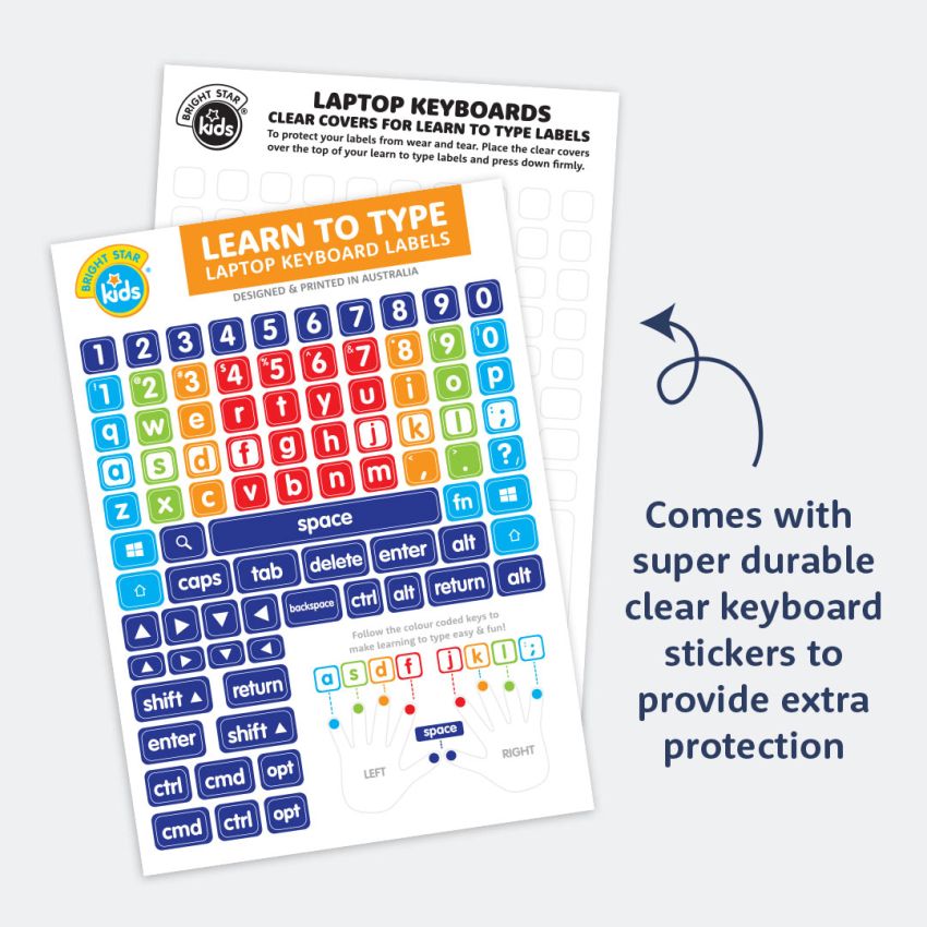 Learn To Type Labels product preview image