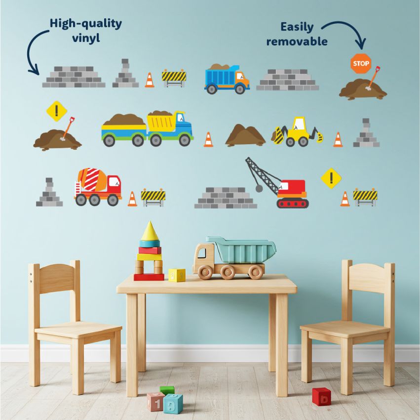 Construction Wall Stickers gallery image №1