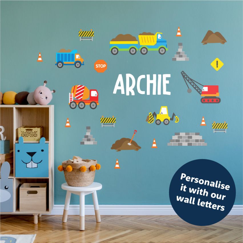 Construction Wall Stickers gallery image №4