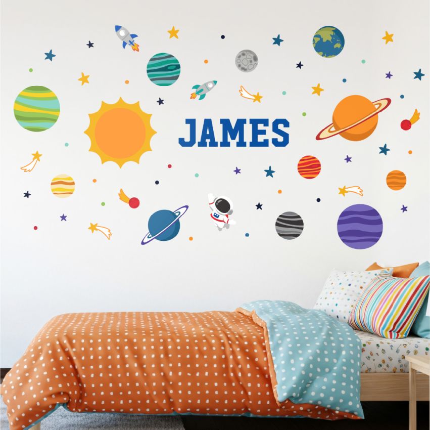 Outer Space Wall Stickers product preview image