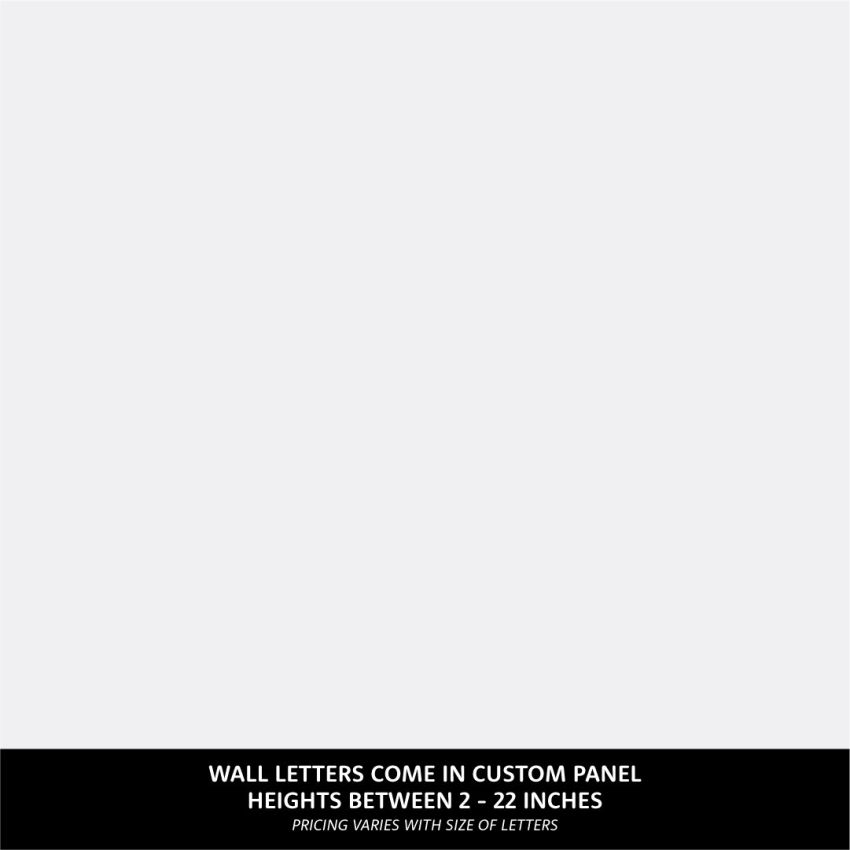 Wall Letters