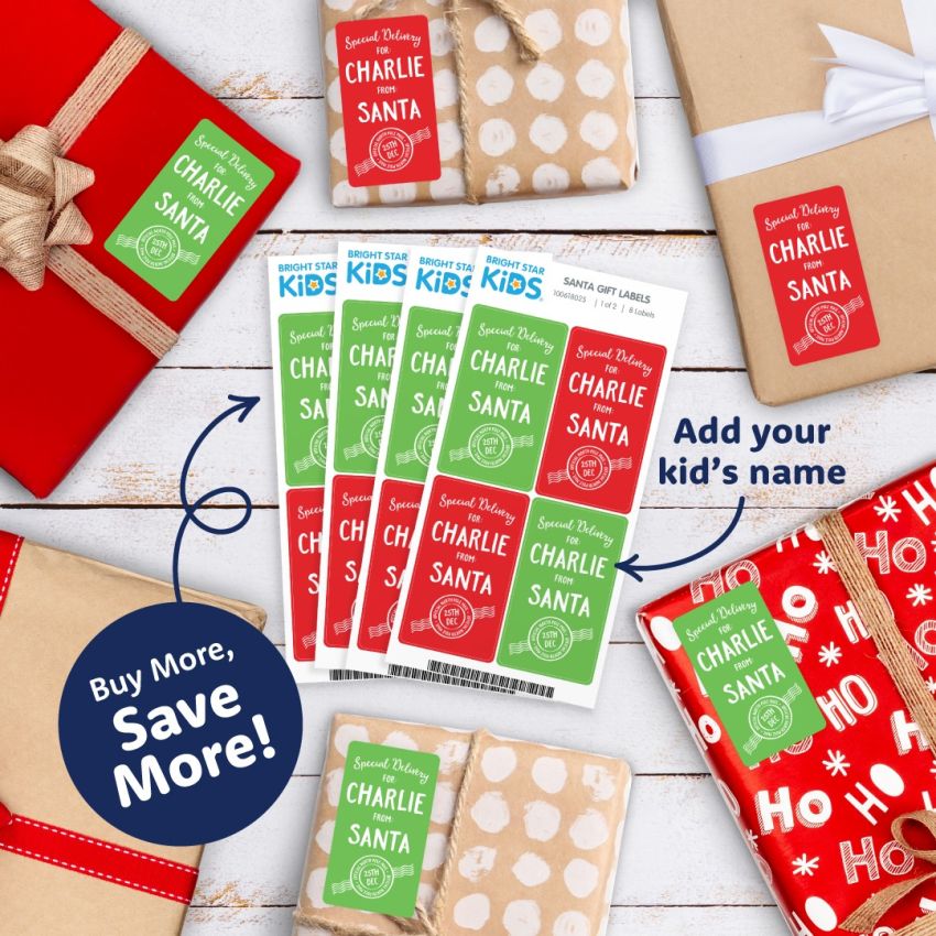 Santa Gift Labels gallery image №1