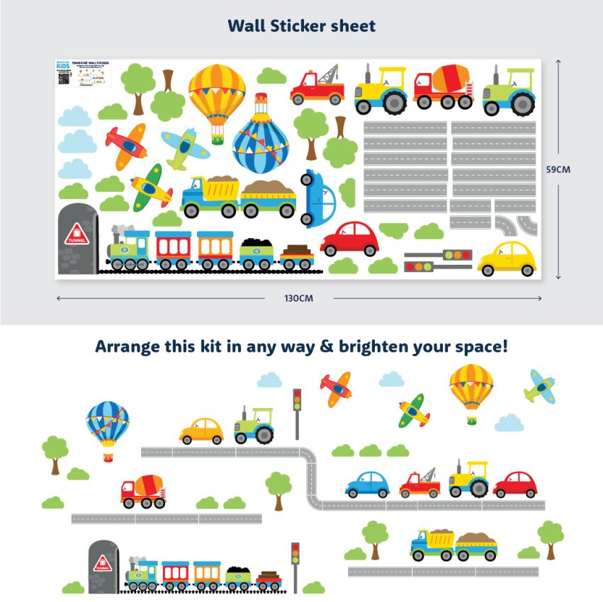 Transport Wall Stickers