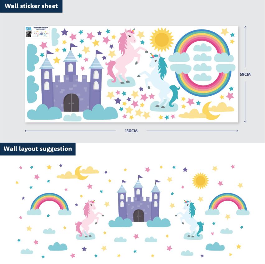 Unicorn Wall Stickers