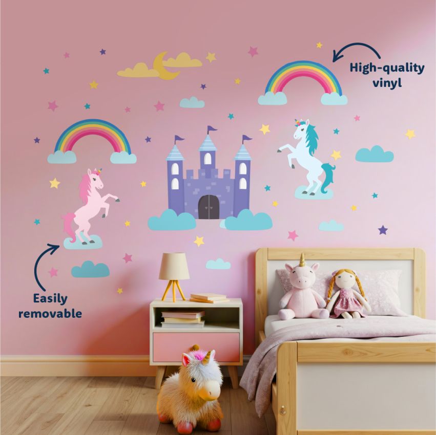 Unicorn Wall Stickers gallery image №1