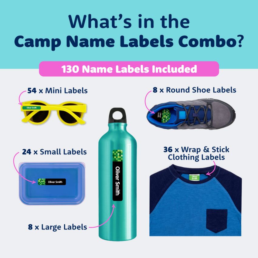 Camp Name Labels Combo Pack gallery image №3