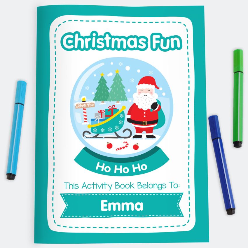 Christmas Activity Book product preview image