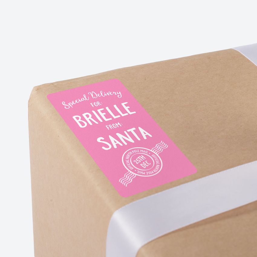 Personalized Santa Gift Labels product preview image