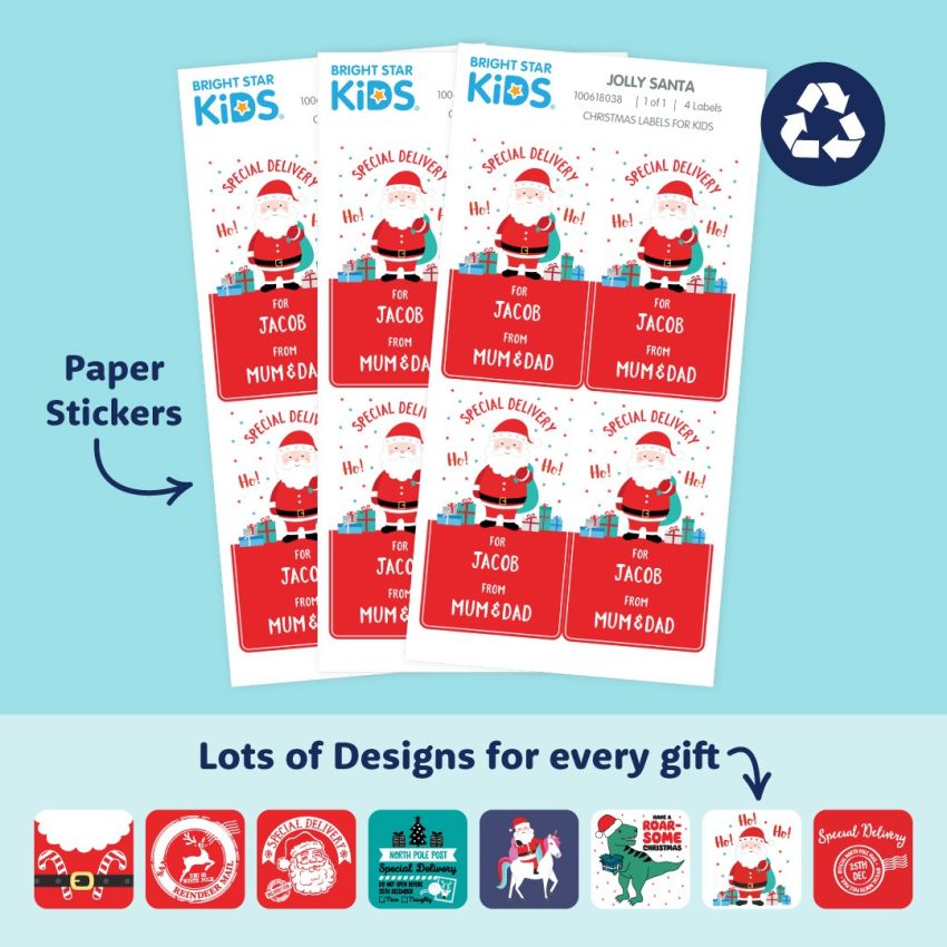 Christmas Labels For Kids gallery image №1