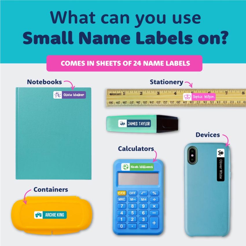 Classic Small Name Labels
