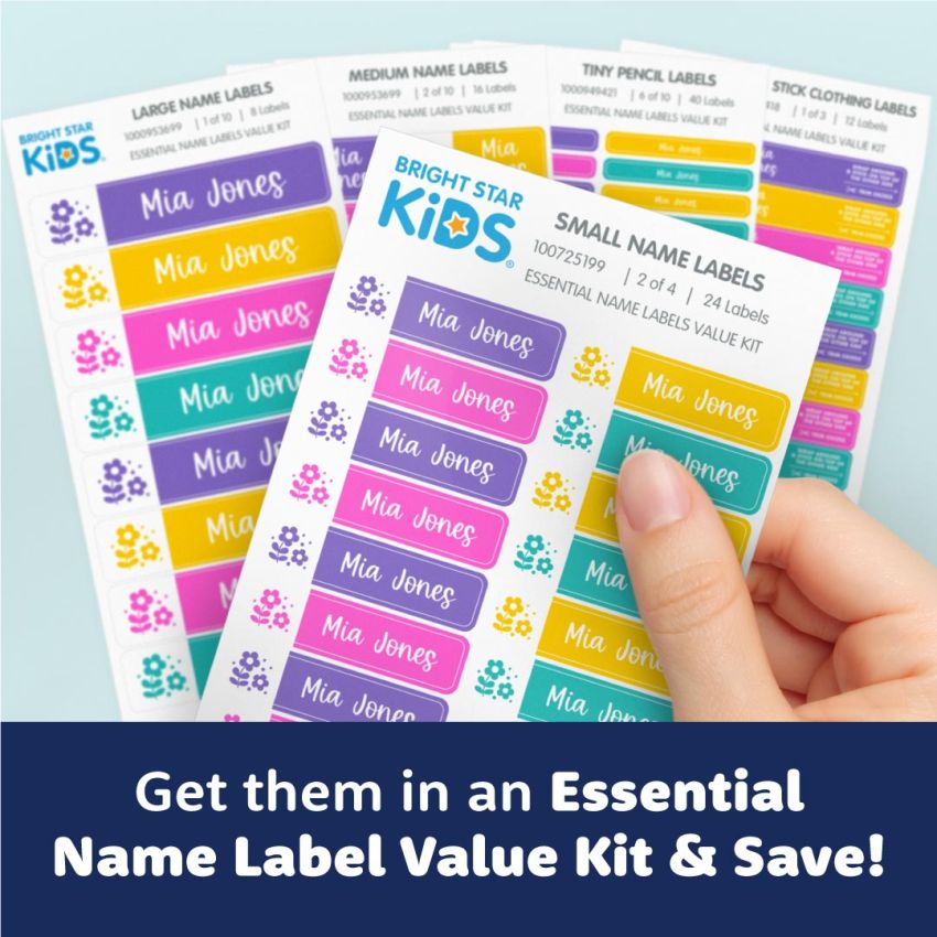 Classic Small Name Labels