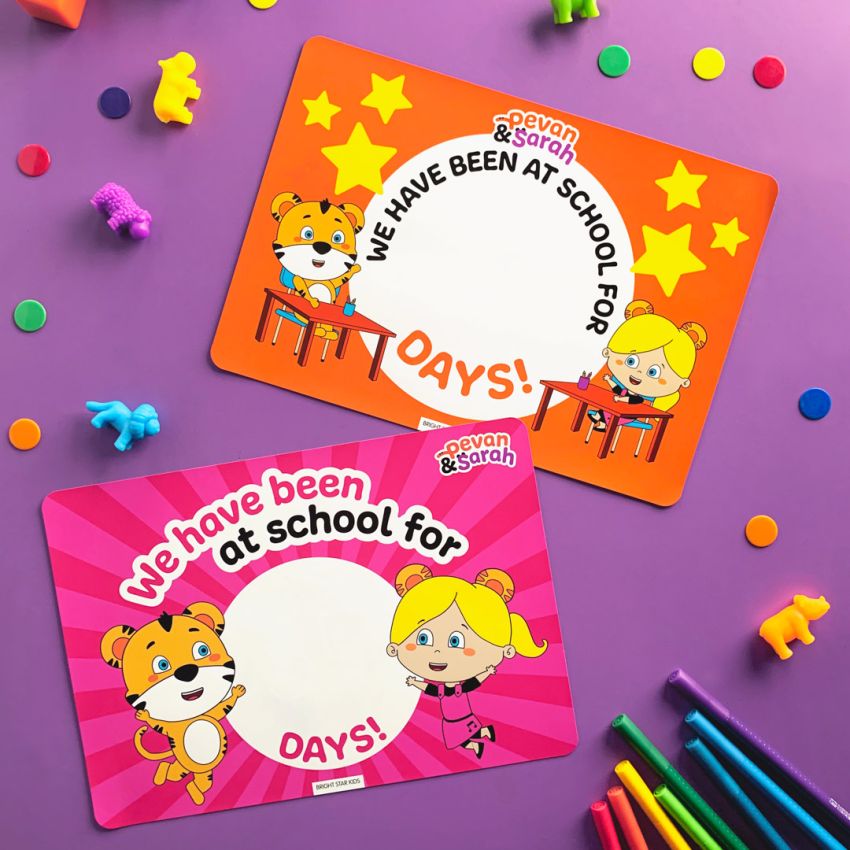 Pevan & Sarah Dry Erase School Day Counter gallery image №2
