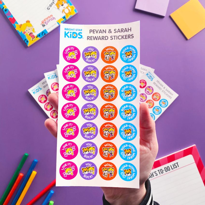 Pevan & Sarah Teacher Stickers gallery image №2