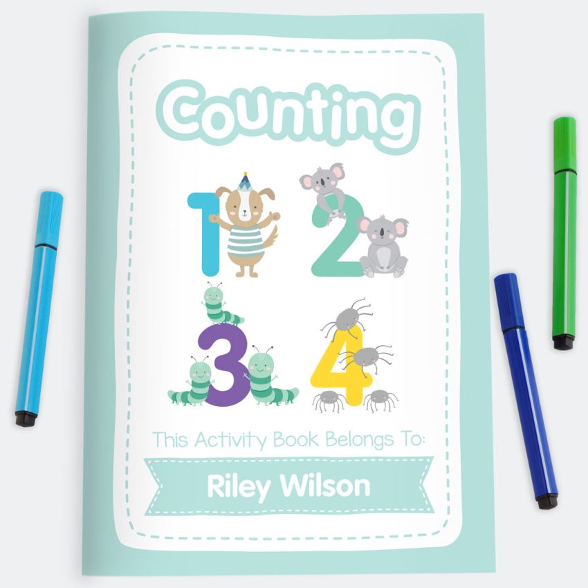 Counting Numbers Activity Book product preview image