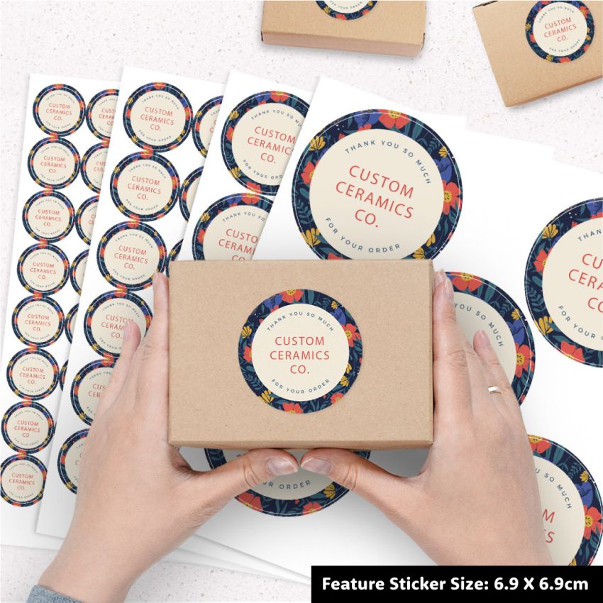 Circle Vinyl Sticker Sheets gallery image №4