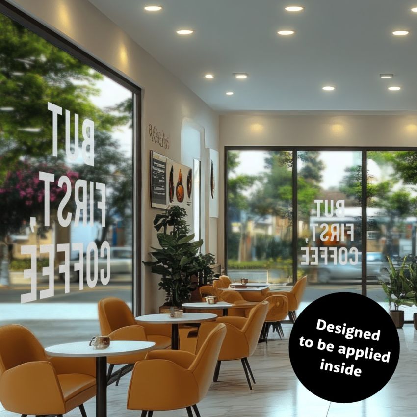 Frosted Vinyl Lettering product preview image