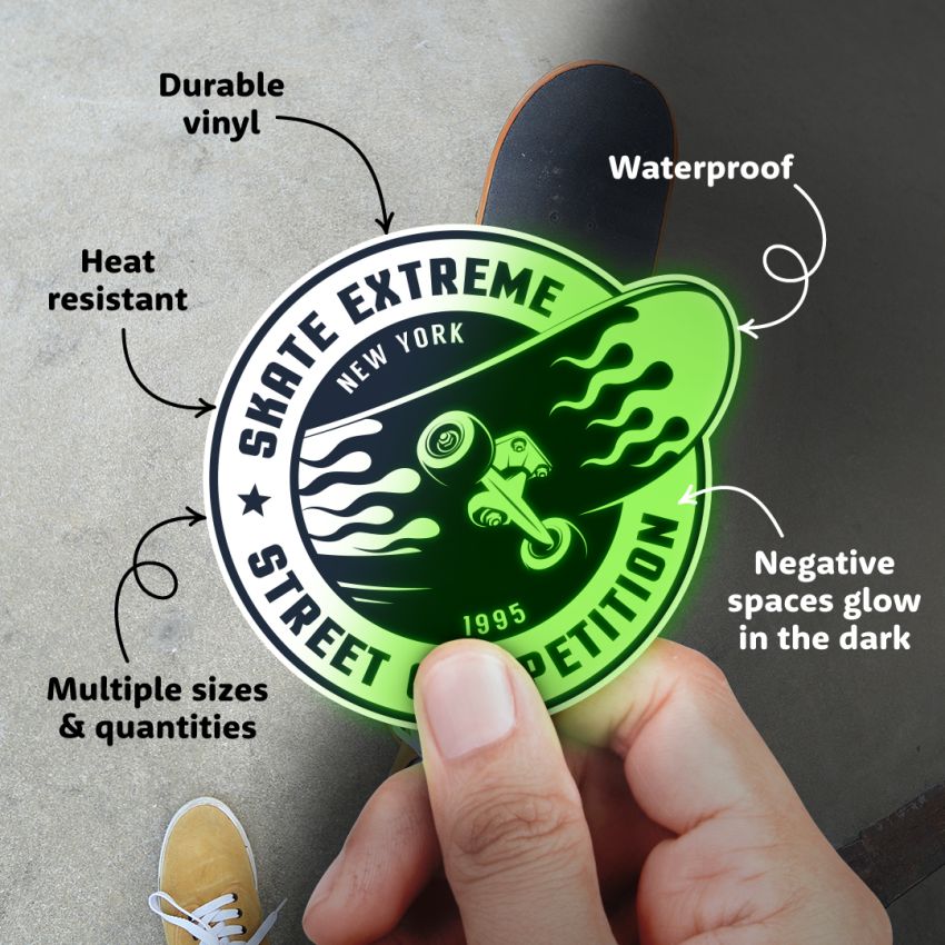 Glow in the Dark Stickers gallery image №1