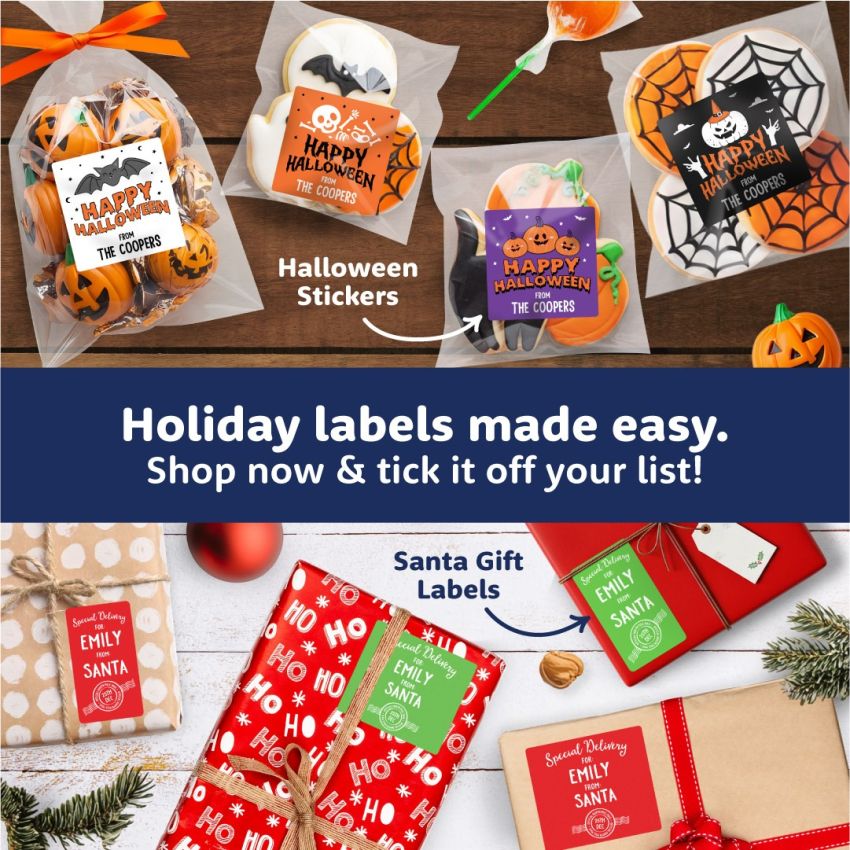Custom Halloween Stickers product preview image