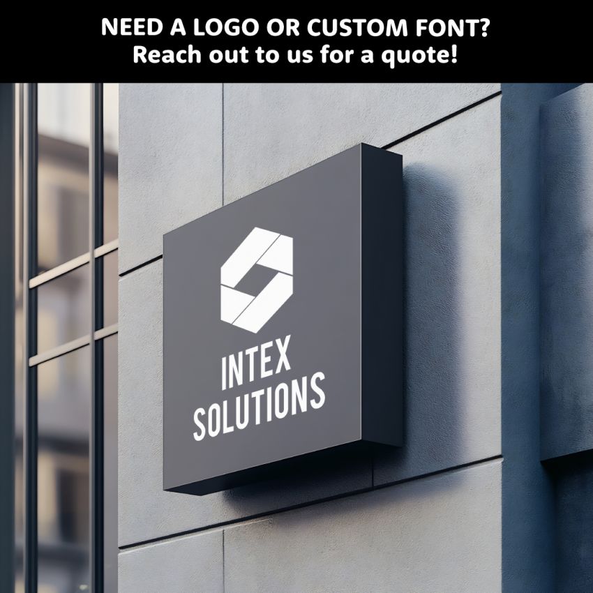 Outdoor Vinyl Letters product preview image