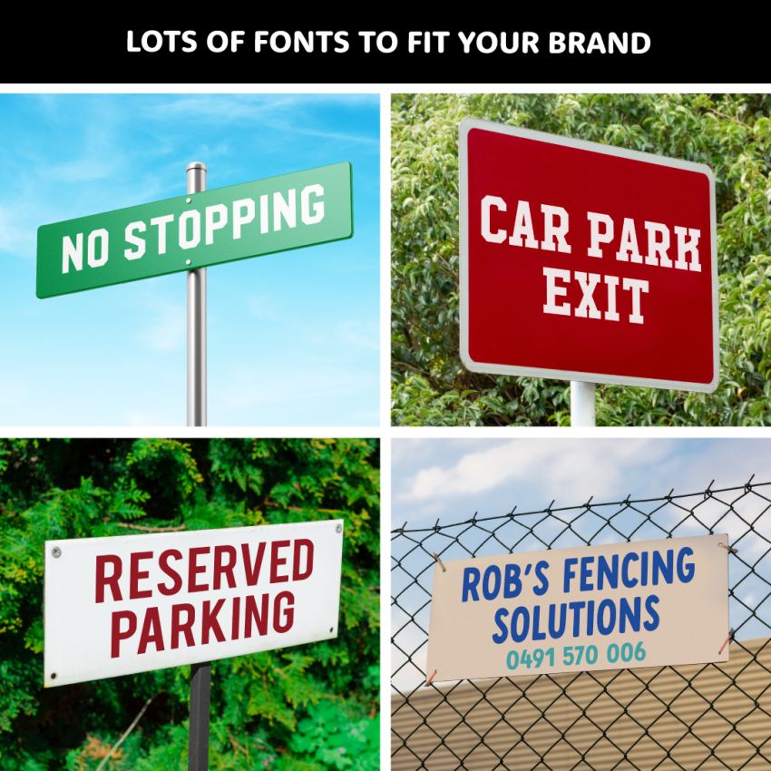 Outdoor Vinyl Letters gallery image №2