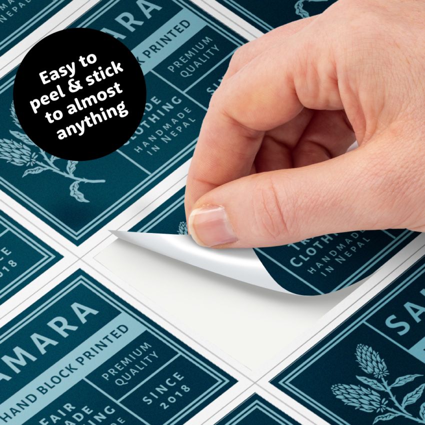 Rectangle Paper Sticker Sheets product preview image