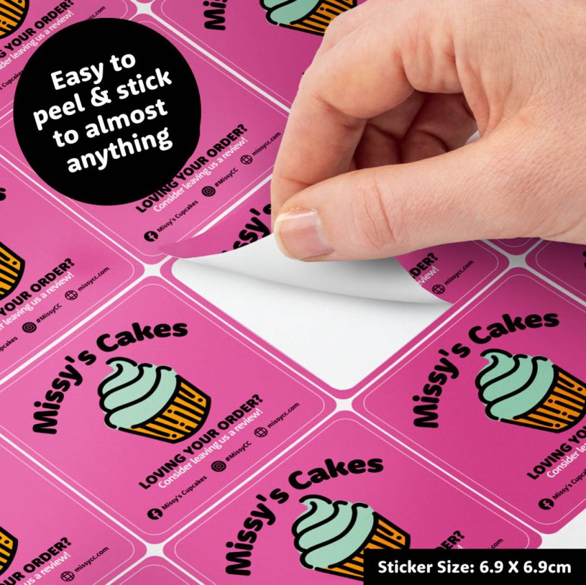 Square Vinyl Sticker Sheets gallery image №2