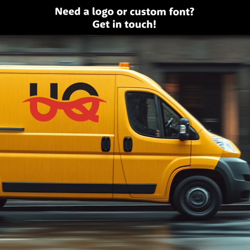 Vehicle Vinyl Lettering product preview image