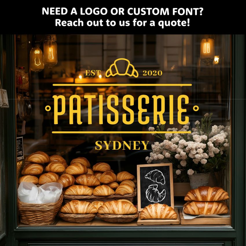 Window Vinyl Lettering product preview image