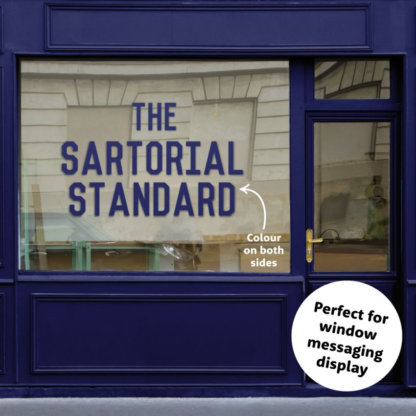 Window Vinyl Lettering product preview image