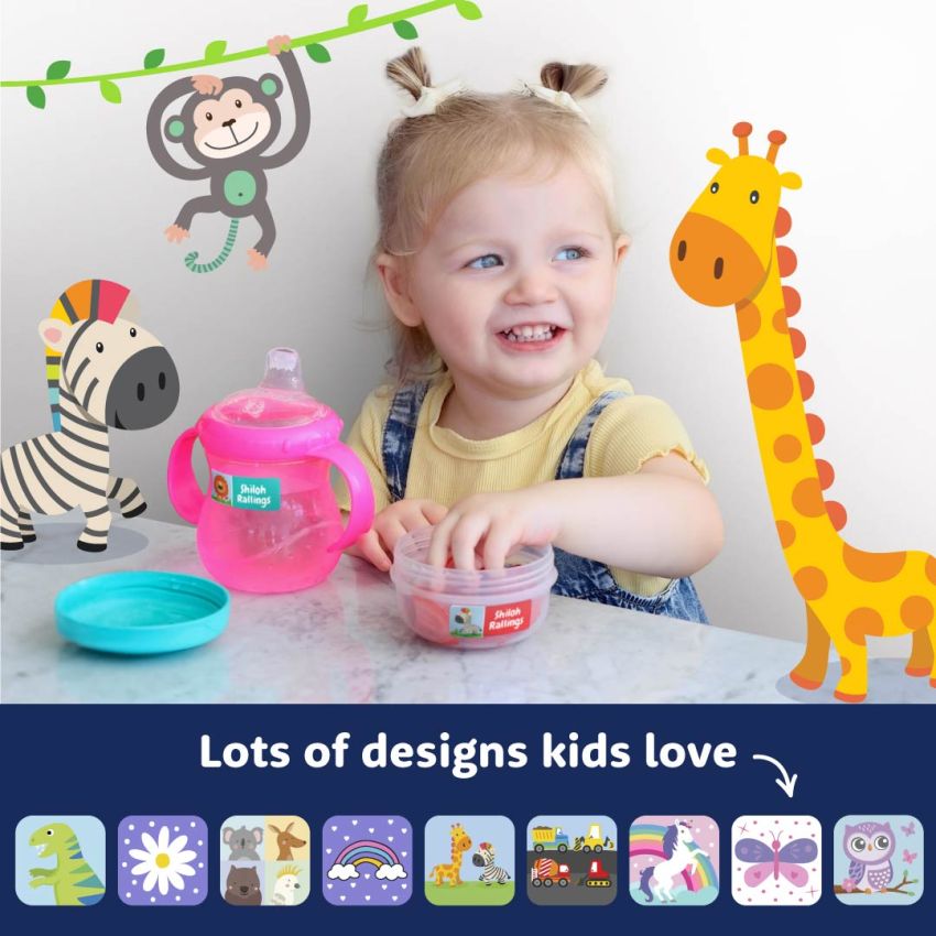 Designer Daycare Name Labels Combo Pack product preview image