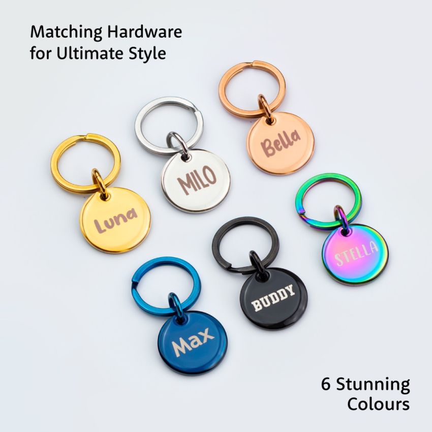 Deluxe Metal Cat Tags product preview image