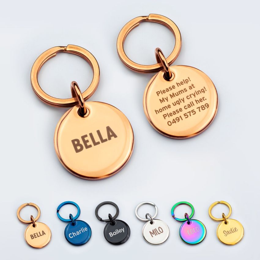 Deluxe Metal Dog Tags product preview image