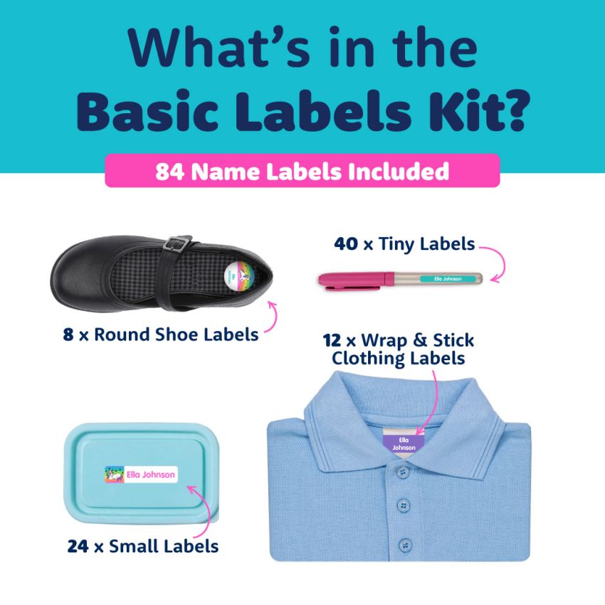 Designer Basic Name Labels Combo Pack product preview image