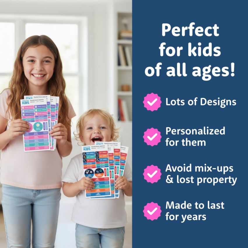 Essential Name Labels Combo Pack product preview image