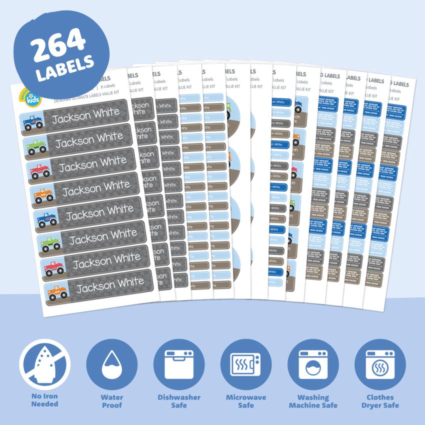 The Ultimate Sticker Name Labels Kit product preview image