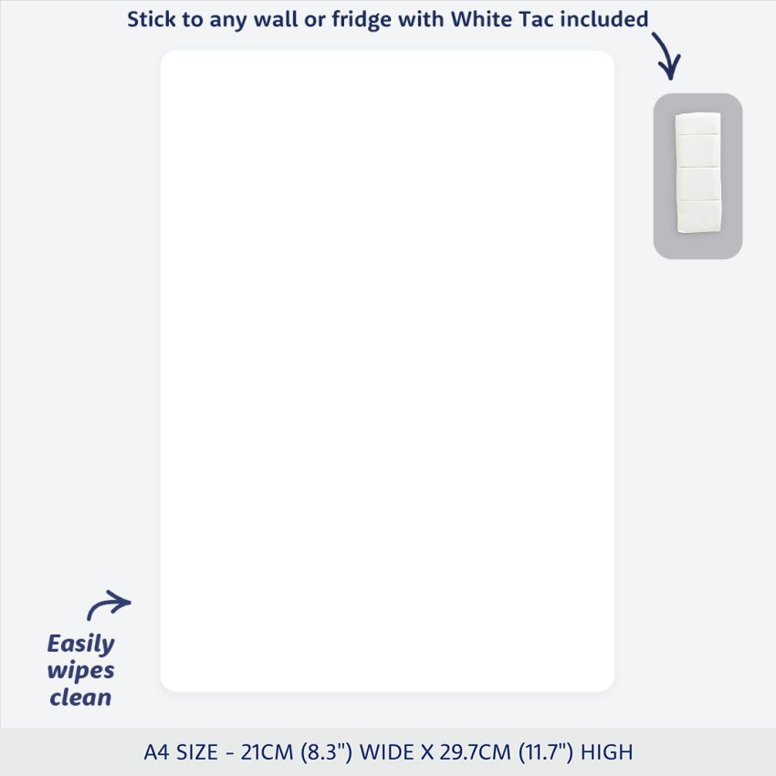 Dry Erase Kids Routine Chart