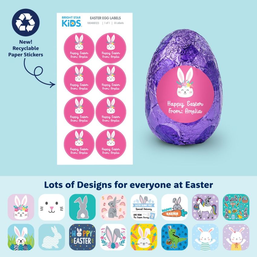 Easter Egg Labels