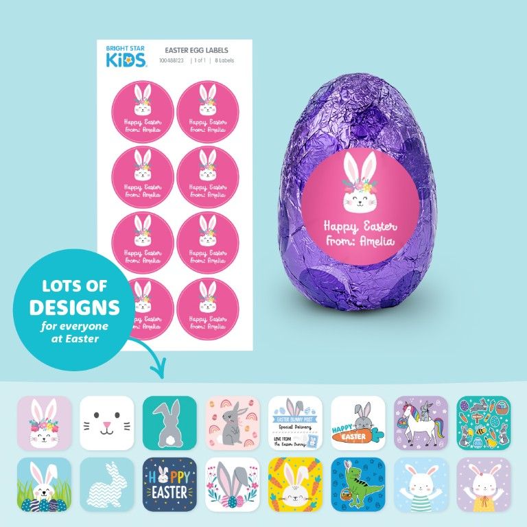 Easter Egg Stickers