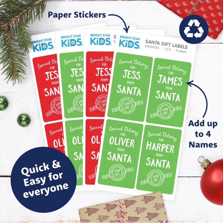 Family Santa Labels Value Pack gallery image №2
