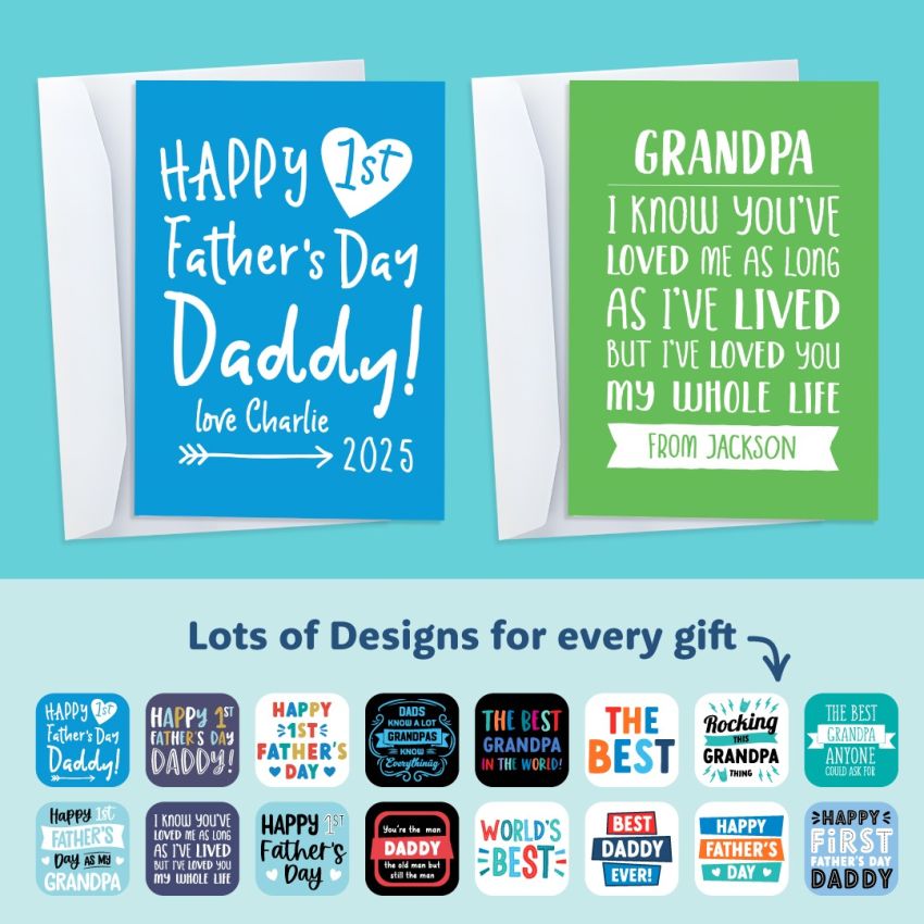Giant Father's Day Card gallery image №1