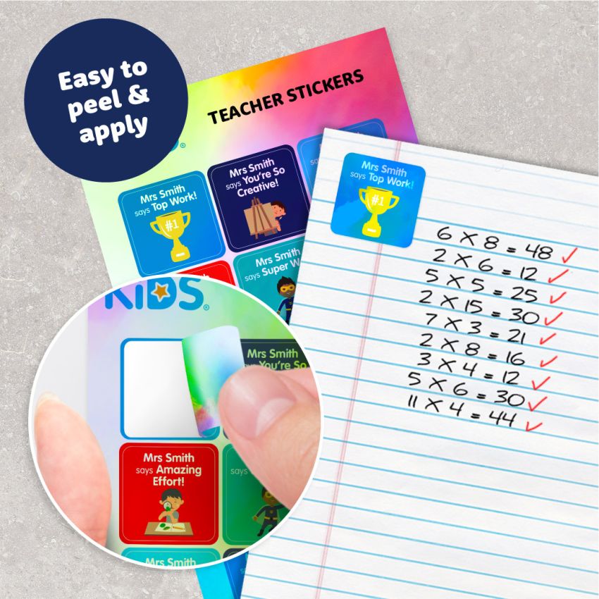 Holographic Teacher Stickers gallery image №3